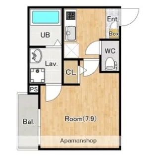 埼玉県さいたま市北区本郷町【アパート】の間取り