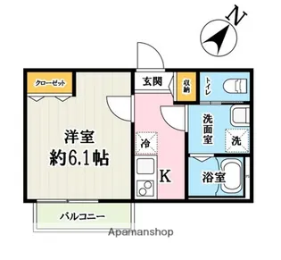 (仮称)キャメル東大宮二丁目【1階】の間取り