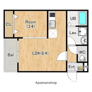 (仮称)ジーメゾン東宮原【301号室】の間取り