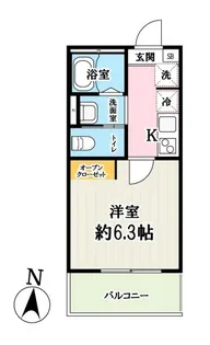 (仮称)キャメル櫛引5【1階】の間取り