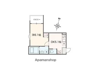 MELLAS西大宮Ⅲ【1階】の間取り