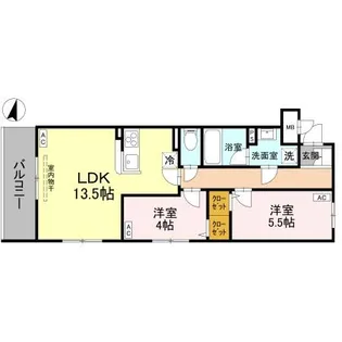 GRACE ATAGO【3階】の間取り