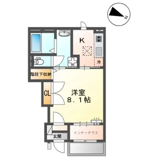 アルトポンテ【1階】の間取り