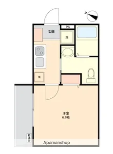 しずくBLANC【1階】の間取り