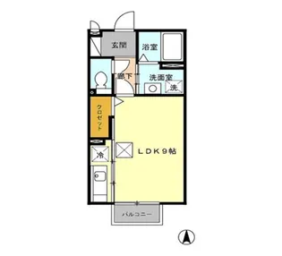 フェリーチェ【1階】の間取り