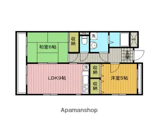 ロータスⅡ【305号室】の間取り