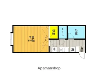 モンシャトー宮原P棟【203号室】の間取り