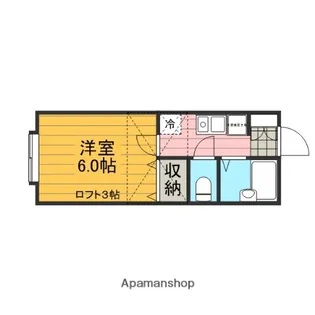 モンシャトー宮原G棟【205号室】の間取り