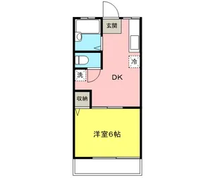 セルティア綾【105号室】の間取り