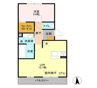 グレイスヴィラ 参番館【3階】の間取り