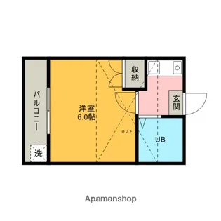 グリーン宮原【202号室】の間取り