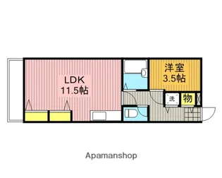 メープルコート芝【2階】の間取り