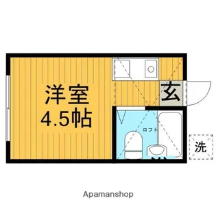 B’CASA蕨RE−BORN【103号室】の間取り