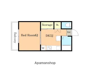 栄ハイツ【2階】の間取り