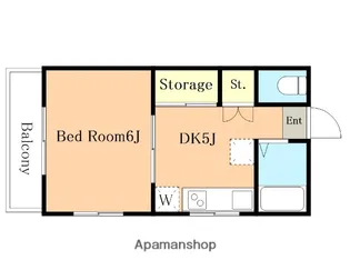 栄ハイツ【301号室】の間取り