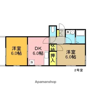 メゾンローラ【1階】の間取り