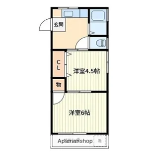 ダイシンコーポ【3階】の間取り