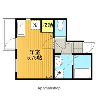 SERENO【302号室】の間取り