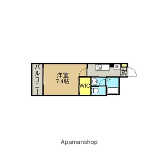 セゾン・サンティール【3階】の間取り