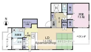 Mメゾン【3階】の間取り