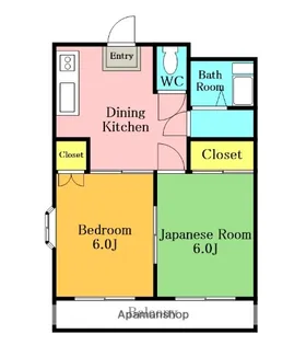 エルムハイツ【301号室】の間取り