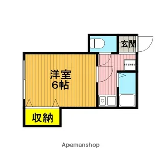 セレス中央【2階】の間取り
