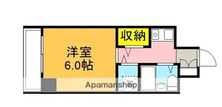 K.N.CITY【5階】の間取り