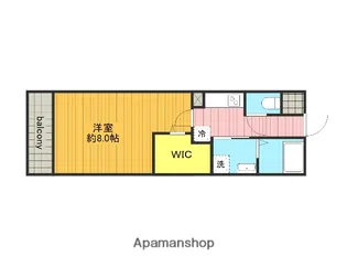 ROSE HOUSE【103号室】の間取り