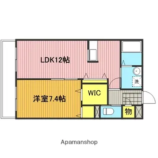 メゾン スリジエ【1階】の間取り