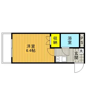 アーバンシティ豊和【105号室】の間取り