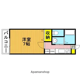 ピエ・デ・トロンシェ【2階】の間取り