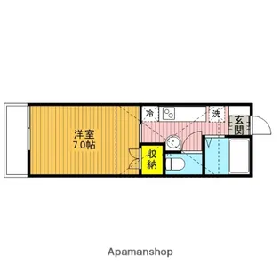 メゾン・ド・エスポアール【1階】の間取り