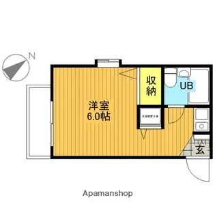 ジョイフル蕨【204号室】の間取り