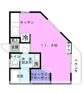 イクエハイツ【2階】の間取り