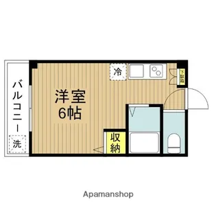 高田ハイツ【205号室】の間取り