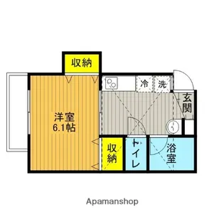 セピアハウス【1階】の間取り