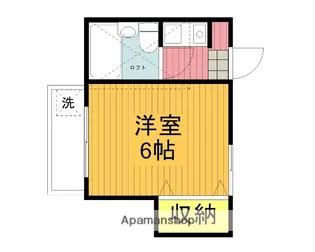 桜町ハイツ【102号室】の間取り