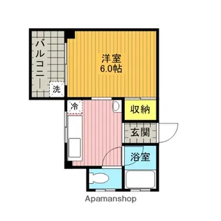 朝日ハイツ【3階】の間取り