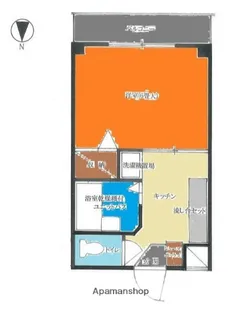 第二メゾン原【203号室】の間取り