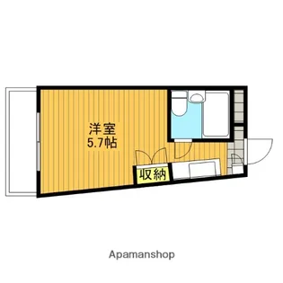 メゾン朋泉【407号室】の間取り