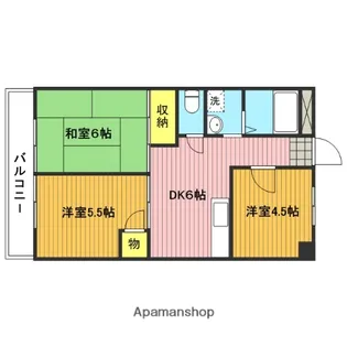 ビレッタGA【504号室】の間取り