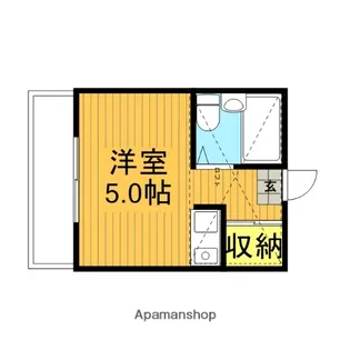 ラスール・イナⅢ【1階】の間取り