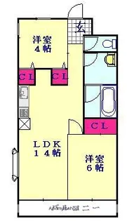 かるら蕨【2階】の間取り