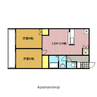 アステール原山【4階】の間取り
