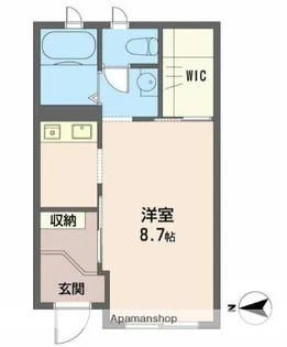 ジオ・蕨【102号室】の間取り
