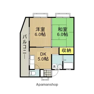 メゾン丹羽【301号室】の間取り