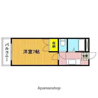 スリーエー・オム【2階】の間取り