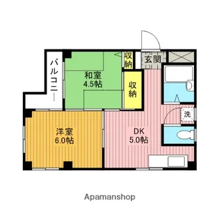 エースマンション【2階】の間取り