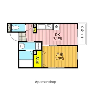 テラスLeo【1階】の間取り