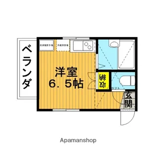リバーウインド【202号室】の間取り